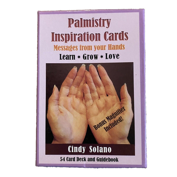 Palmistry Inspiration Cards: Messages From Your Hands by Cindy Solano -54 Cards - Picture 3 of 5